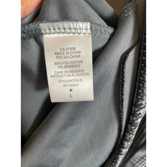 Silverts Adaptive Magnetic zip Active Jacket Velour gray plaid pockets Large - Picture 9 of 10